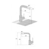 Concept   BDG4327BC Dřezová baterie