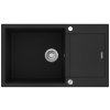 Concept   DG10L60BC Granitový dřez s odkapem Linea