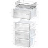 Bosch KGN397WCT Kombinace s mrazákem dole, NoFrost Serie 4