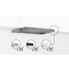 Bosch DFR067A52 Výsuvný odsavač par Serie 4