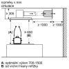 Siemens LR97CAQ50 Stropní odsavač par iQ500