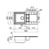 Elleci EASY 425 G51 Granitový dřez