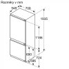 20754053 Appliance dimensions KBN96 Flat Hinge Damped cs CZ