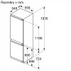 20754040 Appliance dimensions KIN96 Flat Hinge Damped cs CZ