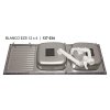 Blanco TOP EZS 12 x 4-2 Nerez přírodní lesk oboustranné provedení+137034