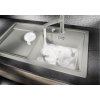 Blanco ZENAR 5 S Silgranit aluminium dřez vpravo s excentrem bez příslušentsví
