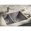 Blanco SUBLINE 340/160 U Silgranit aluminium s táhlem dřez vpravo