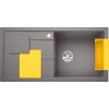 Blanco SITY XL 6 S InFino Silgranit aluminium dřez vpravo přísl. lemon