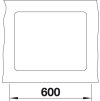 Blanco SUBLINE 500 F InFino Silgranit černá bez táhla