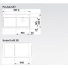 Blanco ZENAR XL 6 S-F InFino Silgranit bílá soft dřez vlevo s exc. bez přísl.