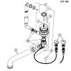 Blanco Odtoková armatura 3 1/2" pro SONA 45 S a XL 6 S s excentrem
