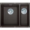 Blanco SUBLINE 340/160 U InFino Silgranit káva bez táhla dřez vlevo