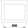 Blanco SUBLINE 340/160 F InFino Silgranit káva dřez vlevo