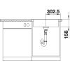Blanco DANA 6 Nerez přírodní lesk
