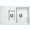 Blanco METRA 6 S Compact Silgranit bílá soft oboustranné provedení s excentrem