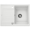 Blanco ZIA 45 S Compact Silgranit bílá soft oboustranné provedení s excentrem