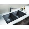 Blanco SUBLINE 350/350 U InFino Silgranit antracit bez odtokové armatury