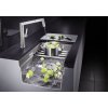 Blanco ETAGON 500 U InFino Silgranit bílá soft bez odtokové armatury + pojezdy