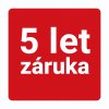 5 let záruka