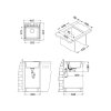 Alveus SET ALVEUS NIAGARA 20/11 + BATERIE TONIA CHR