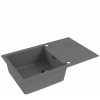 Alveus CADIT 40 beton 81 + pop up sifon 860x500x198 mm