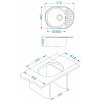 Alveus CIKLO 10 SAT 570x440x160 mm