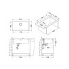 Alveus Quadrix 60 monarch Anthracite F/S/U