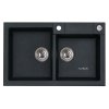 Alveus ROCK 90 G- 91 černá (780x480mm)+ pop- up sifon
