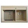 Alveus AllRound - CHROME + SILIKON 32,5 x 26 cm MINI