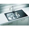 Alveus GLASSIX 20 černý, 860x500x190 1+1/2 F