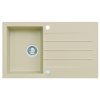 Alveus CORTINA 130 - 55 béžová (860x500mm)+sifon pop-up F
