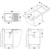 Alveus BASIC 150, DEKOR 780x435 - F