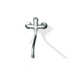 Novaservis Dřezová baterie 150 mm lékařská páka Metalia 55 chrom 55078L,0