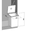 Sinks PEPE 40 1x13l