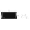 Sinks XERON 1160 DUO pravý 1,2mm