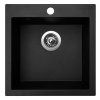 Sinks VIVA 455 granitový dřez, 46x46 cm, Granblack