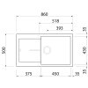 Sinks INFINITY 860 Nanoblack