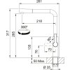Franke FS 2842.901 MARIS SLIM Matná černá