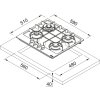 Franke FHMA 604 3G DC BK C
