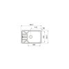 Franke FLN 611-78 LB+FB 250.031 NEW BASIC
