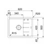 Franke BFG 611-62 onyx+FC 9547.071