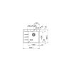 Franke CNG 611-62 TL/2 onyx+FC 6018.071
