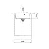 Franke MRG 610-52 RTL šedý kámen+FC 6018.084