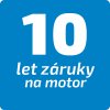 10 let záruky na motor