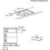 AEG CCE84543FB Kombinace varného panelu a odsavače