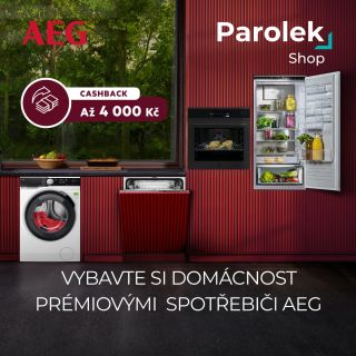 💰 Získejte až 4 000 Kč zpět s AEG! 💰 Kupte vybraný spotřebič AEG, zaregistrujte nákup a cashback je váš. 🙌 ✔️ Akce 9. 2. –...