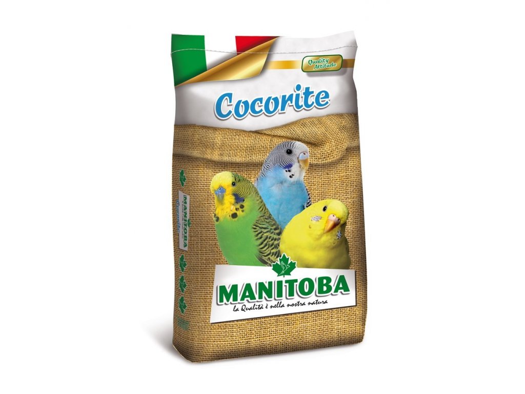 Futter für Wellensittiche und kleine Papageien Manitoba Cocorite 20kg