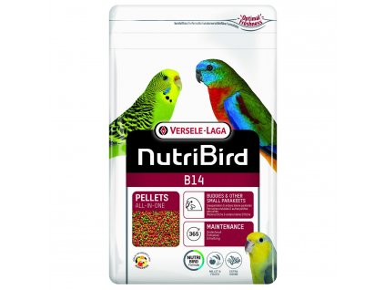 Granulat für Wellensittiche und kleine Papageien Versele-Laga Nutribird B14 3kg