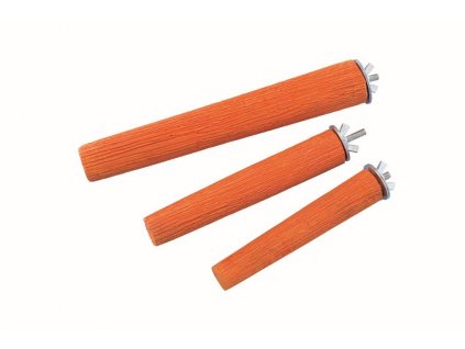 Sitzstange für Papageien und Vögel Nobby 12,5 cm orange