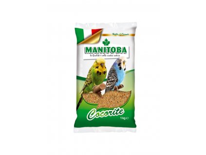 Futter für Wellensittiche und kleine Papageien Manitoba Cocorite 1kg